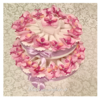 FOTO ESEMPIO - Torta bomboniera con 20/32 fette con mollettina orchidea per Matrimoni e Feste - Matrimoniefeste.it l'ecommerce per gli eventi